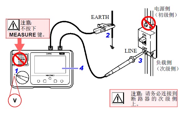 日本日置兆欧表电压测量