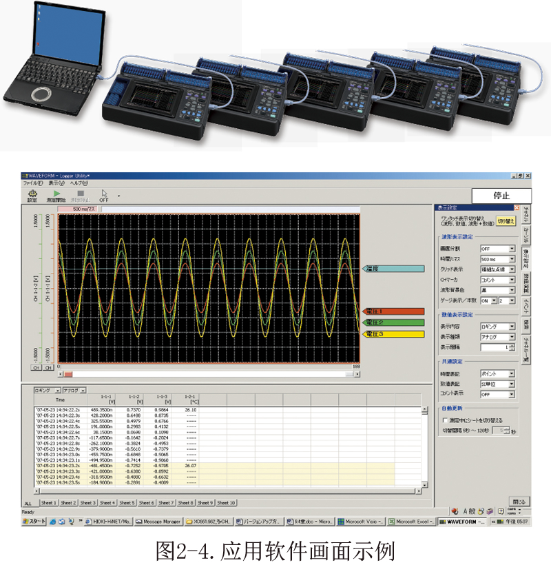 HIOKI数据采集仪的PC测量及应用软件