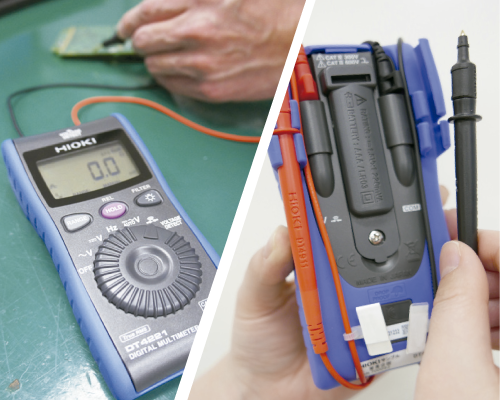 DT4221探头直接固定在背面