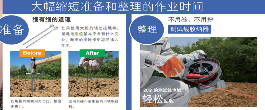 FT3151接地电阻测试仪接地棒
